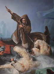 Lucha con osos polares